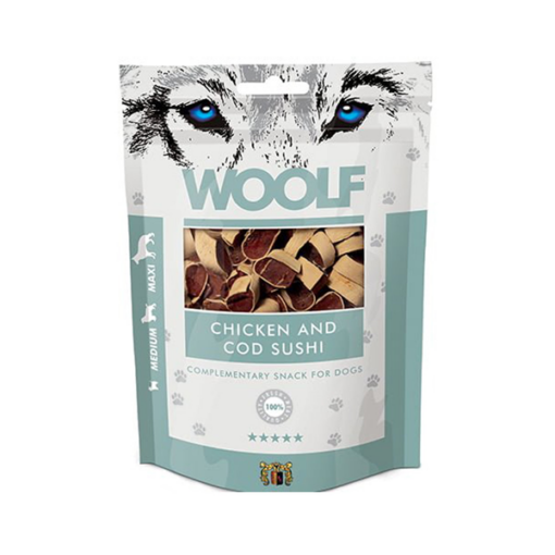 Woolf Chicken and Cod Sushi 100g