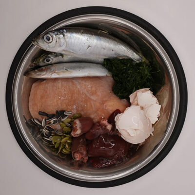 Frysetørret fuldfoder med Kylling (4 uger)